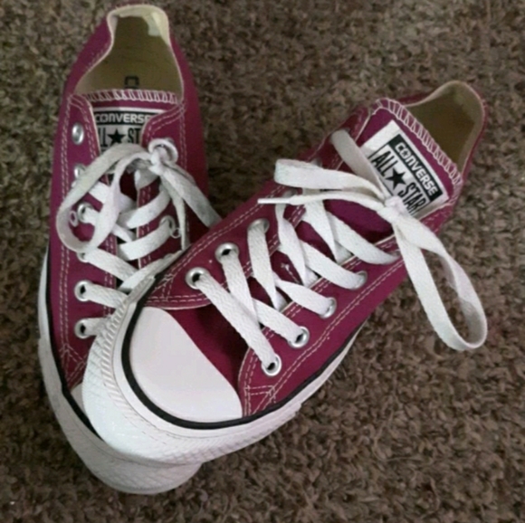 Purple Converse - Picture 2 of 3